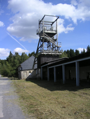 Förderturm Schacht Lehesten