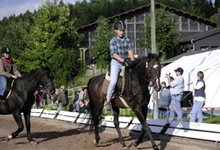 Reiten im nahegelegenen Reiterhof Steinbach